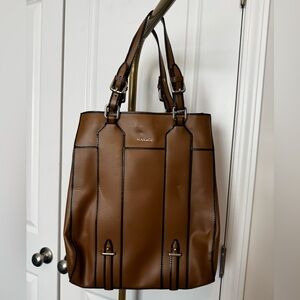 Max & Co. Brown Leather Tote Bag